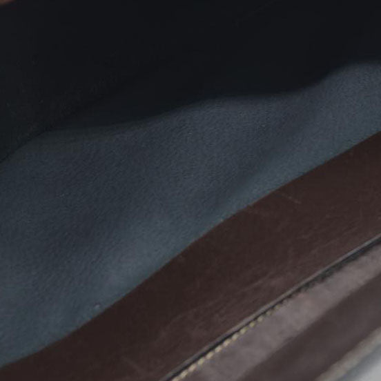 CELINE Wallet Long C Macadam Horse Carriage Leather Canvas Brown