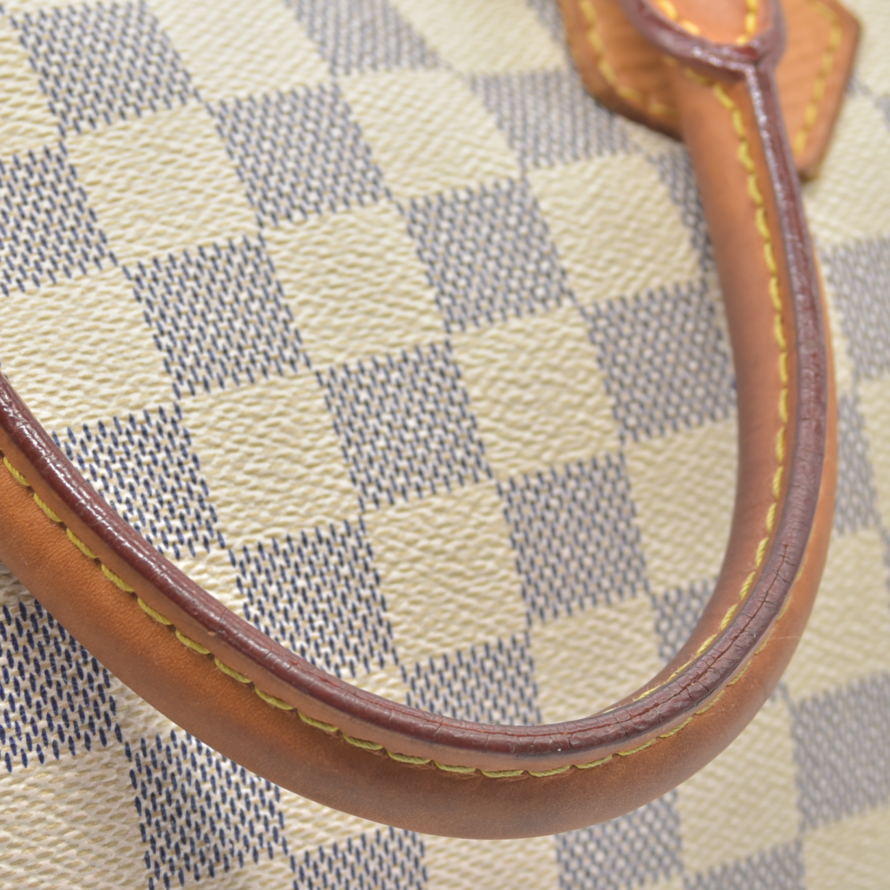 $1980 Louis Vuitton Damier Azur Speedy Bandouliere 30 SD0193 2013