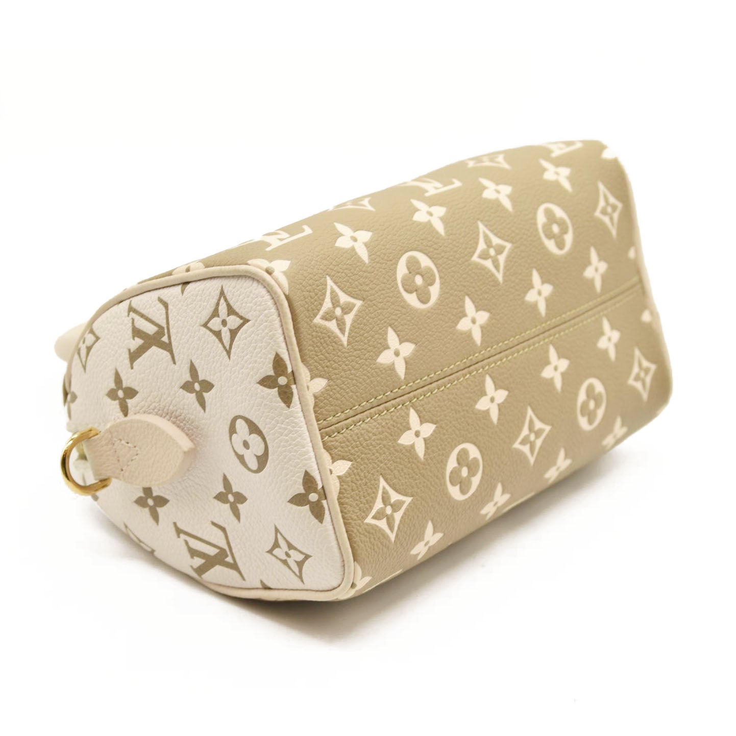 LOUIS VUITTON Empreinte Monogram Spring in the City Speedy Bandouliere 20 Kaki Beige Cream