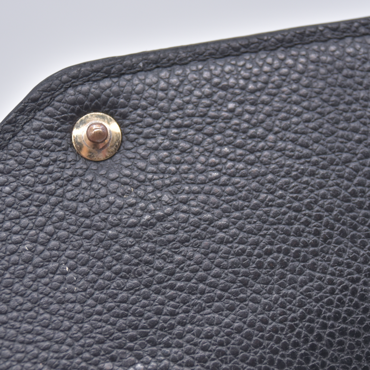 $1060 2019 Louis Vuitton Empreinte Sarah Wallet NM Black CA4129