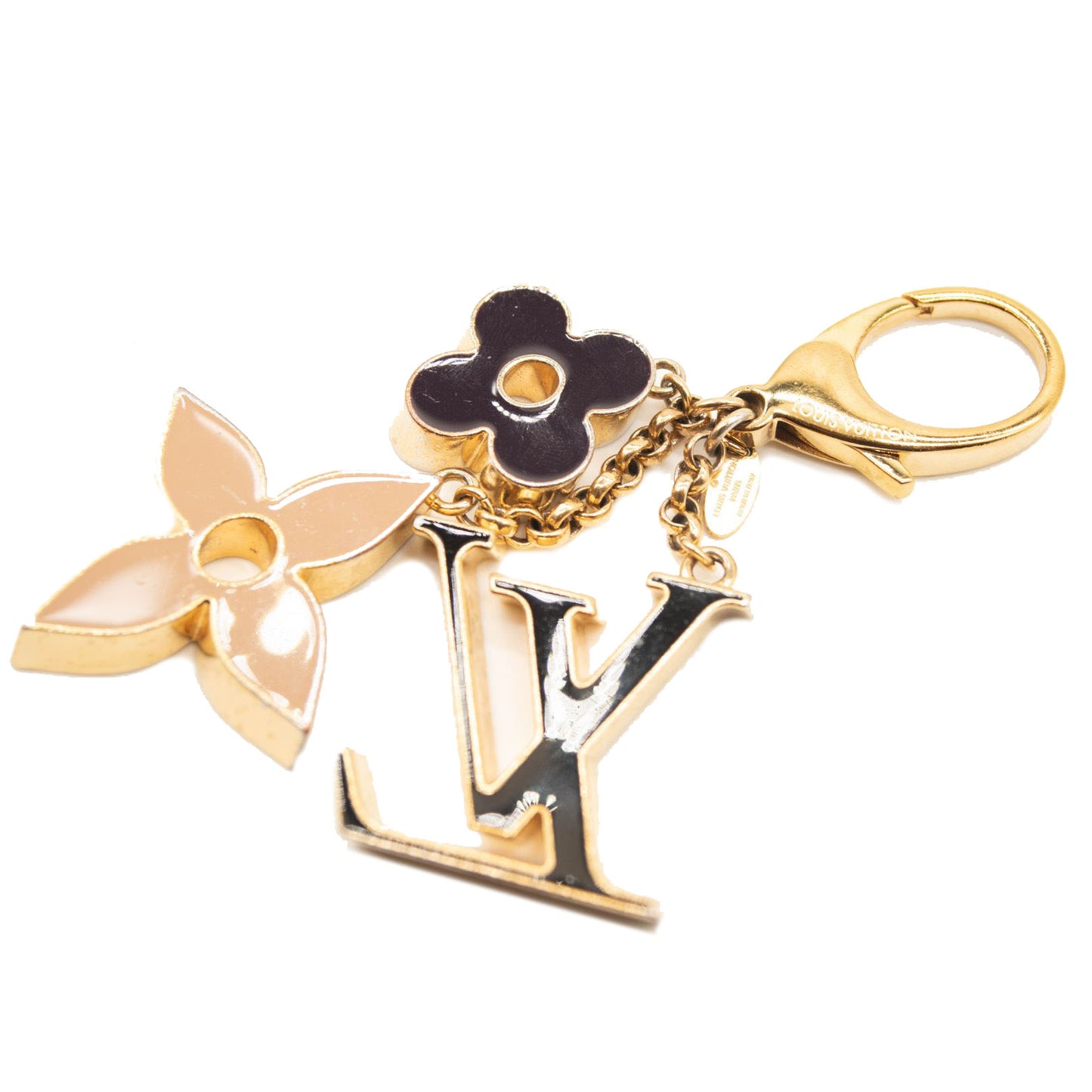 LOUIS VUITTON Fleur De Monogram Bag Charm