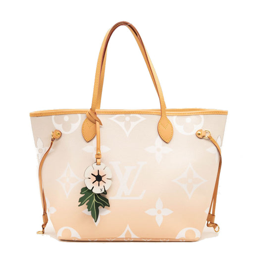 Louis Vuitton Monogram Giant By The Pool Neverfull MM Brume