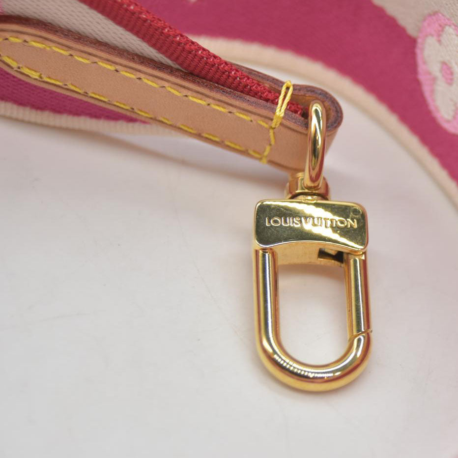 LOUIS VUITTON  Monogram Speedy Bandouliere 20 Fuchsia RFID
