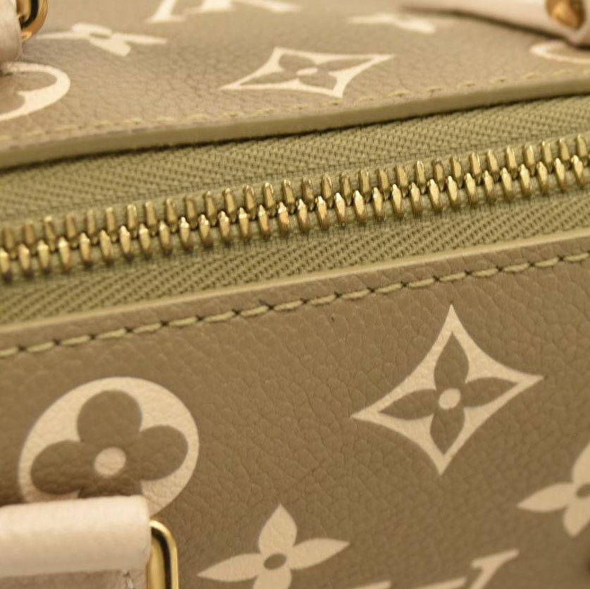 LOUIS VUITTON Empreinte Monogram Spring in the City Speedy Bandouliere 20 Kaki Beige Cream