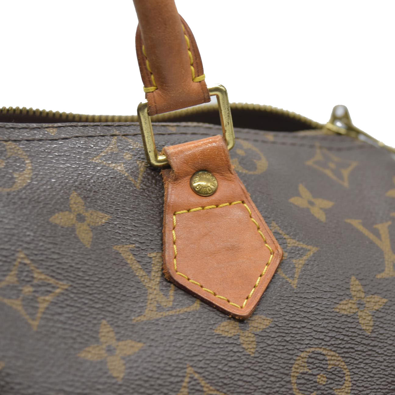 $1980 Louis Vuiton Monogram Speedy Bandouliere 30 DU4191 2011