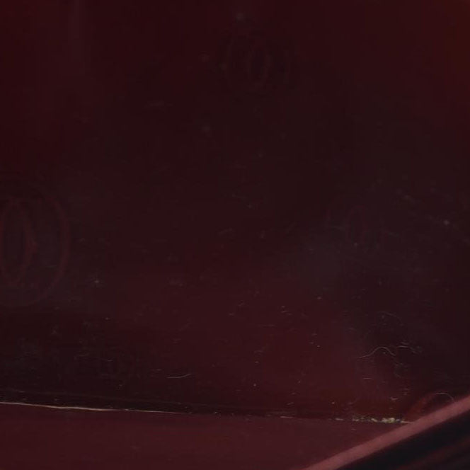 Cartier Patent Leather Continental Wallet