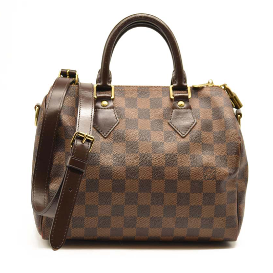 LOUIS VUITTON Damier Ebene Speedy Bandouliere 25