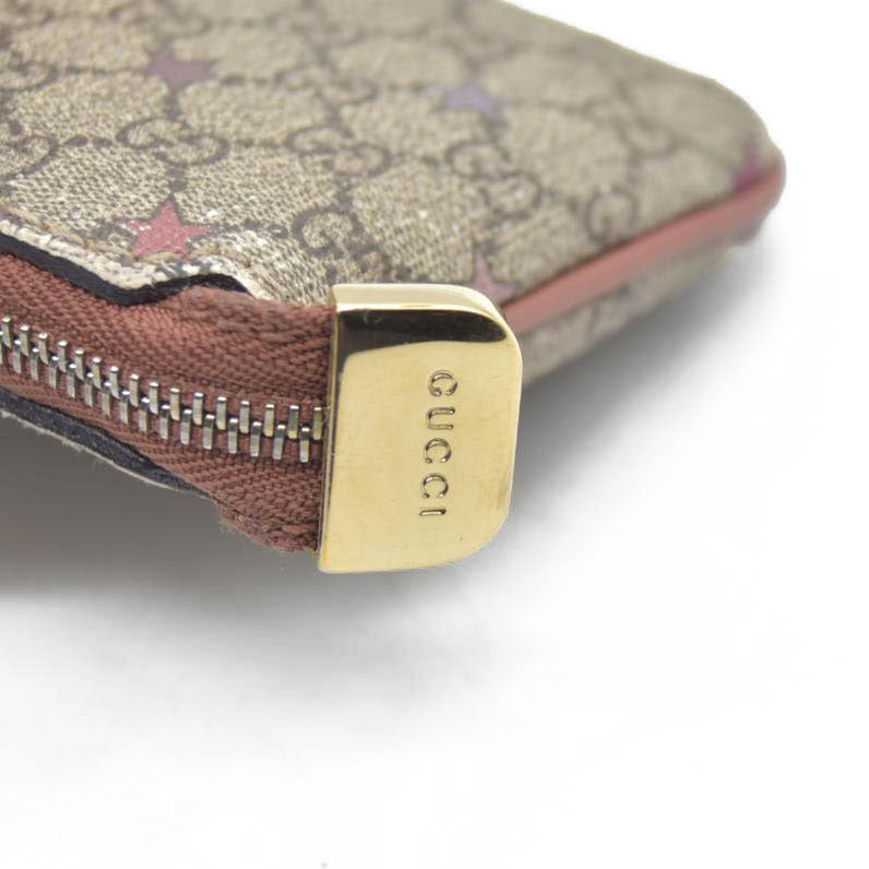 $380 GUCCI GG Spreme Star Coin Case