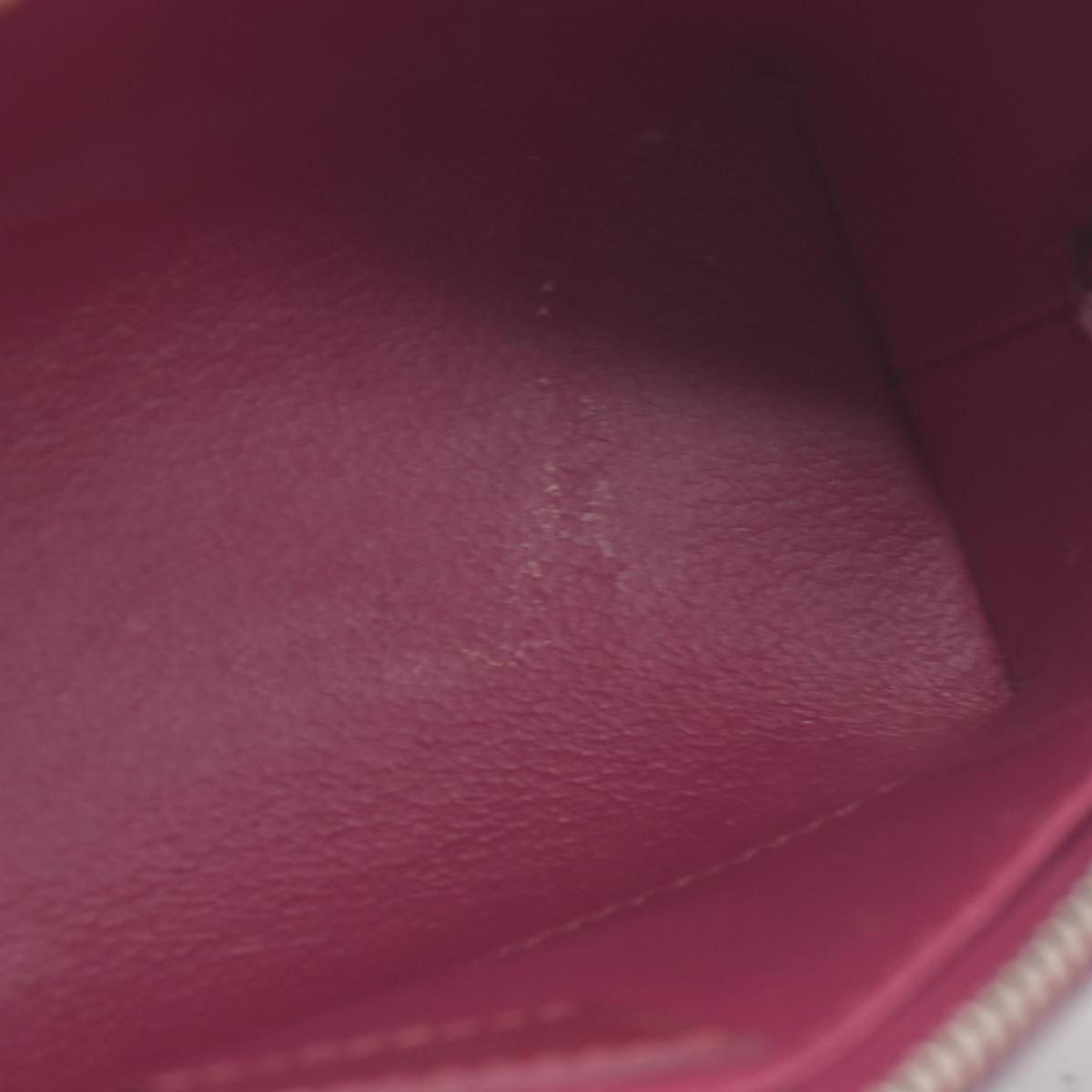 $825 Louis Vuitton Epi Pochette Cosmetic pouch in fuchsia CONSIGNMENT