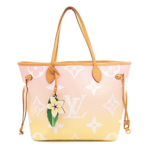 Louis Vuitton Monogram Giant By The Pool Neverfull MM Light Pink