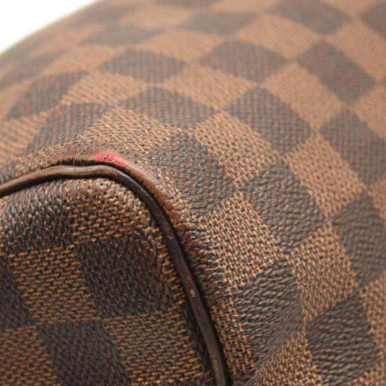 LOUIS VUITTON Damier Ebene Speedy Bandouliere 25