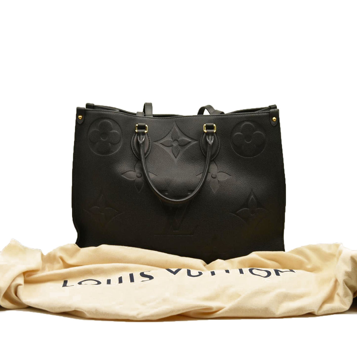 LOUIS VUITTON  Empreinte Monogram Giant Onthego GM Black DU2210