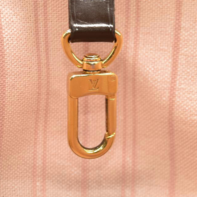 Louis Vuitton  Damier Ebene Neo Neverfull MM Rose Ballerine AR41