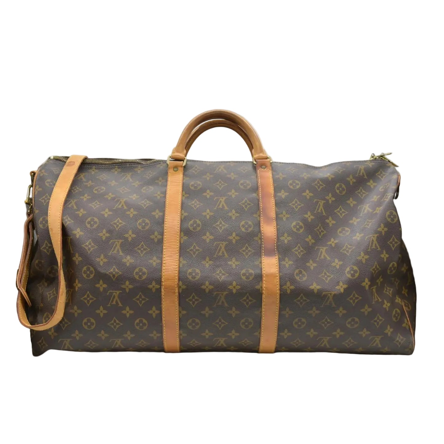 $2690 Louis Vuitton Monogram Keepall Bandouliere 60 TH0947