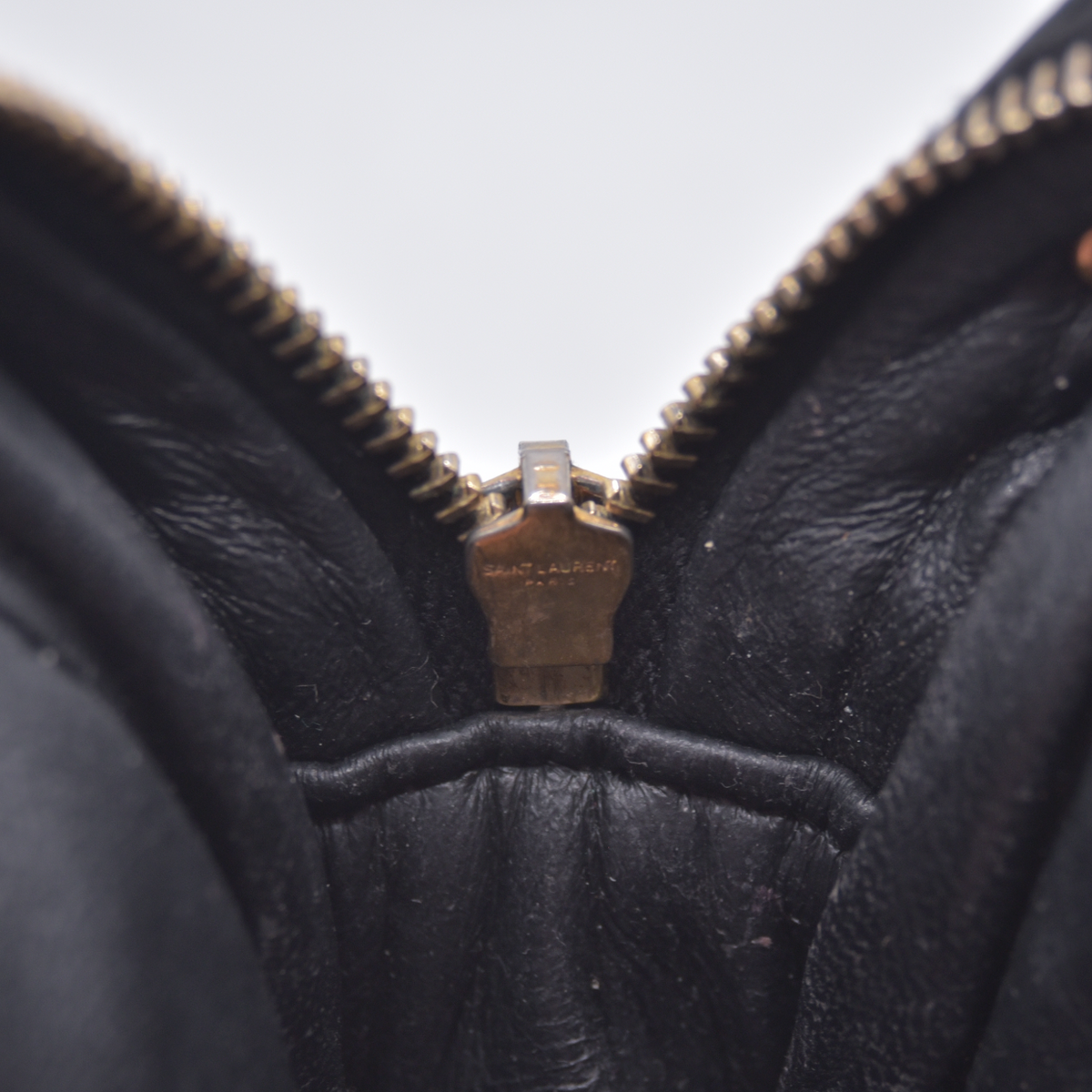 $1800 2022 Saint Laurent Grain De Poudre Matelasse Monogram Mini Lou Camera Bag Black 10021089