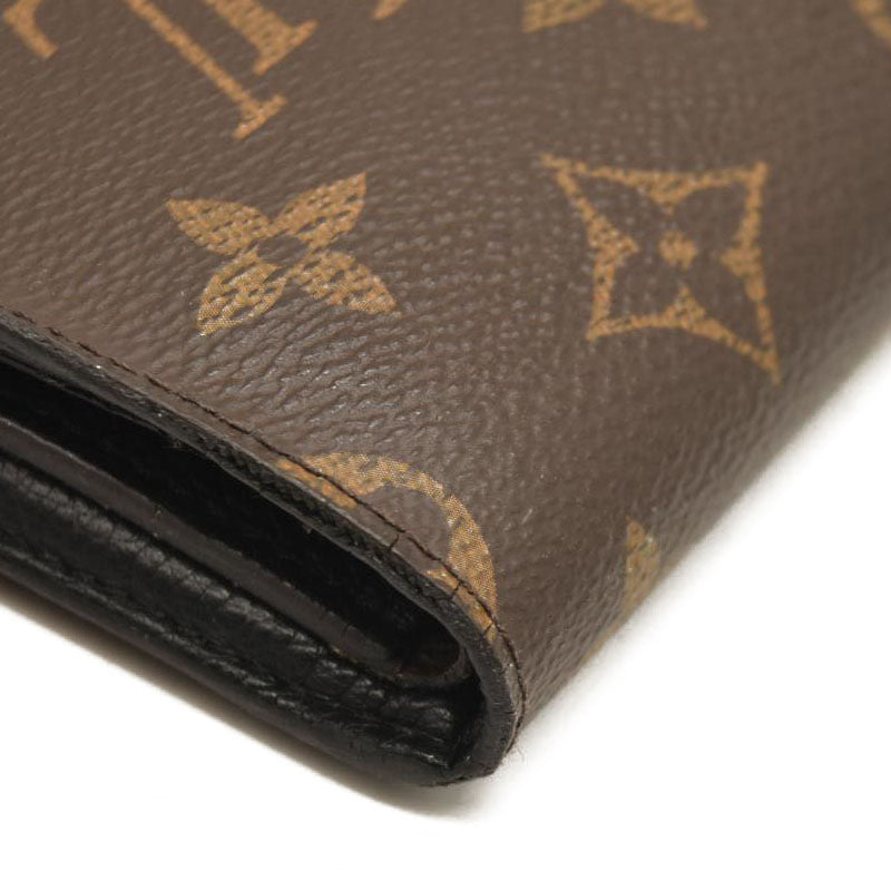 Louis Vuitton  Monogram Pallas Compact Wallet Black CA0166