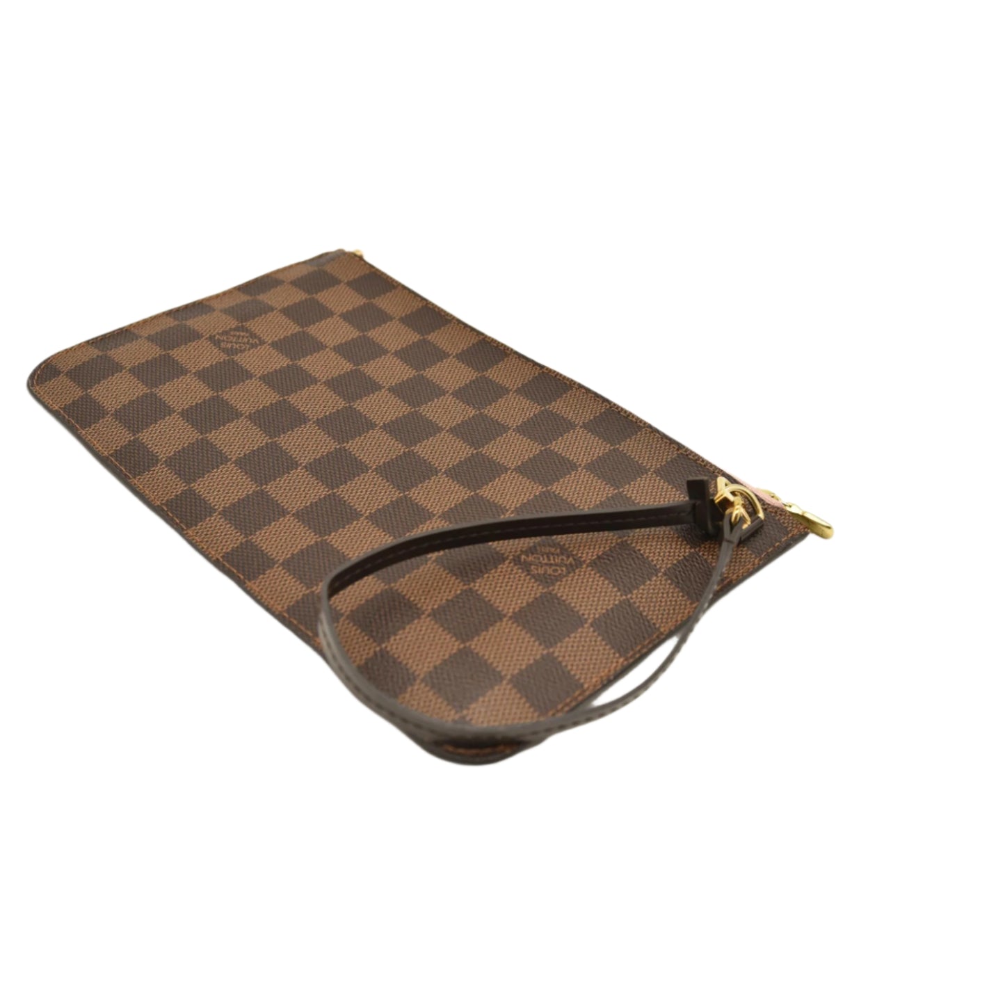 Louis Vuitton  Damier Ebene Neo Neverfull MM Rose Ballerine AR41