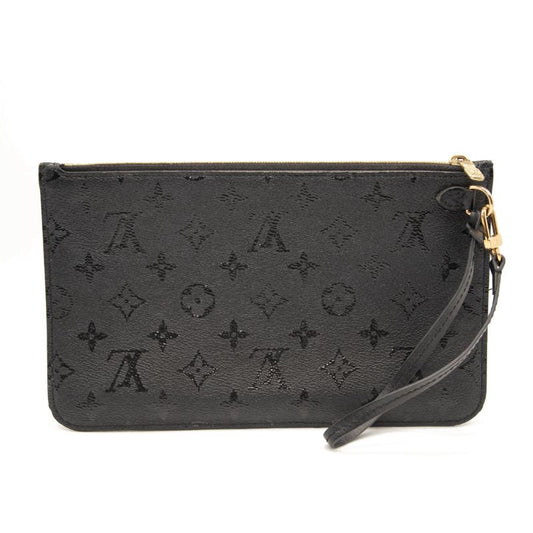 LOUIS VUITTON URS Fischer LVxUF Monogram Neverfull MM Pochette Black