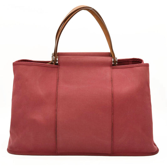 HERMES Canvas Cabag PM Bougainvillea  [Square O]