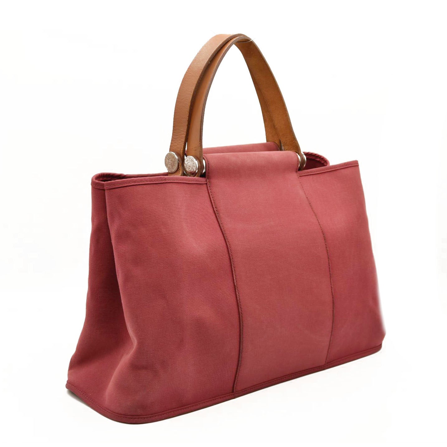 HERMES Canvas Cabag PM Bougainvillea  [Square O]