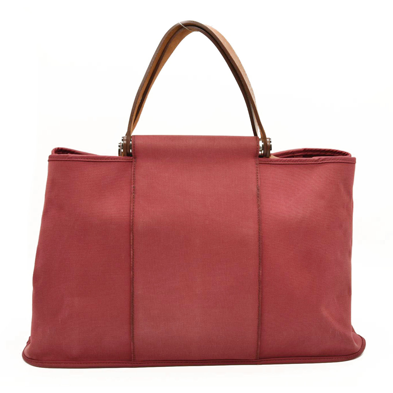 HERMES Canvas Cabag PM Bougainvillea  [Square O]