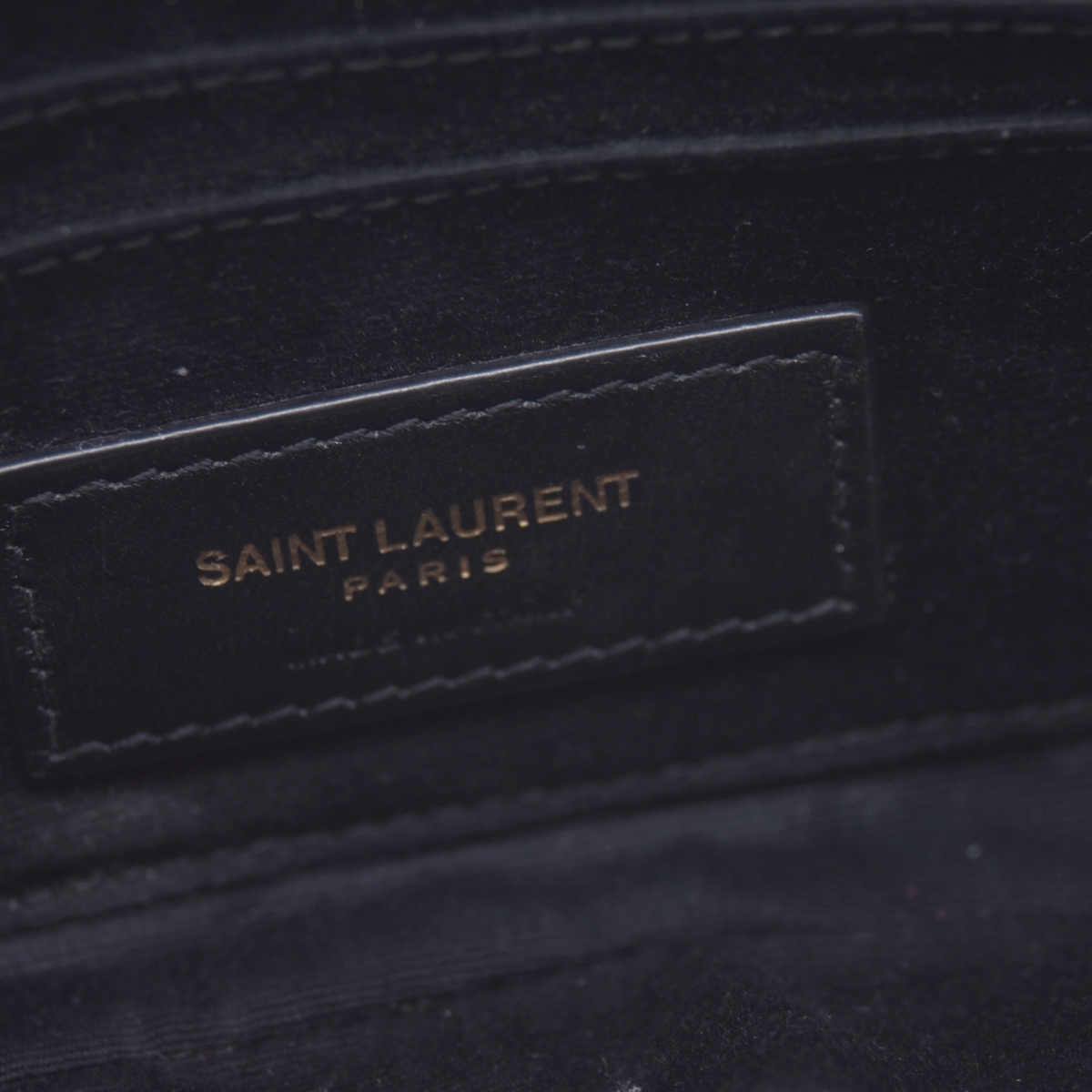 $1350 2021 Saint Laurent Grained Lambskin Quilted Mini Becky Double Zip Bag Cream 10021094