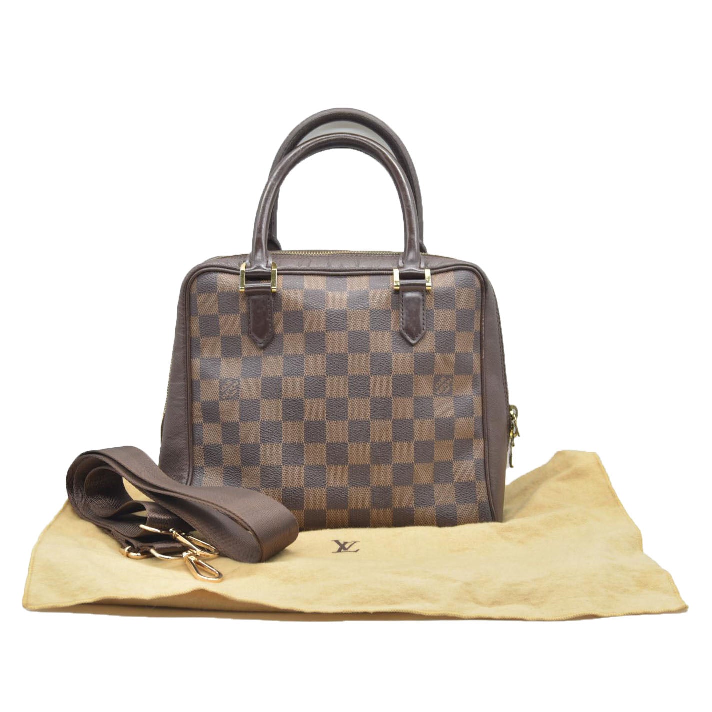 $1040 Louis Vuitton Damier Ebene Brera CONSIGNMENT