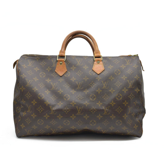 $2160 Louis Vuiton Monogram Speedy 40 SP1924 1994