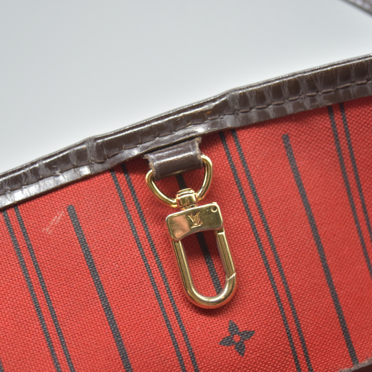 $2160 2009 Louis Vuitton LV Tote Bag Neverfull PM Brown Damier VI1099