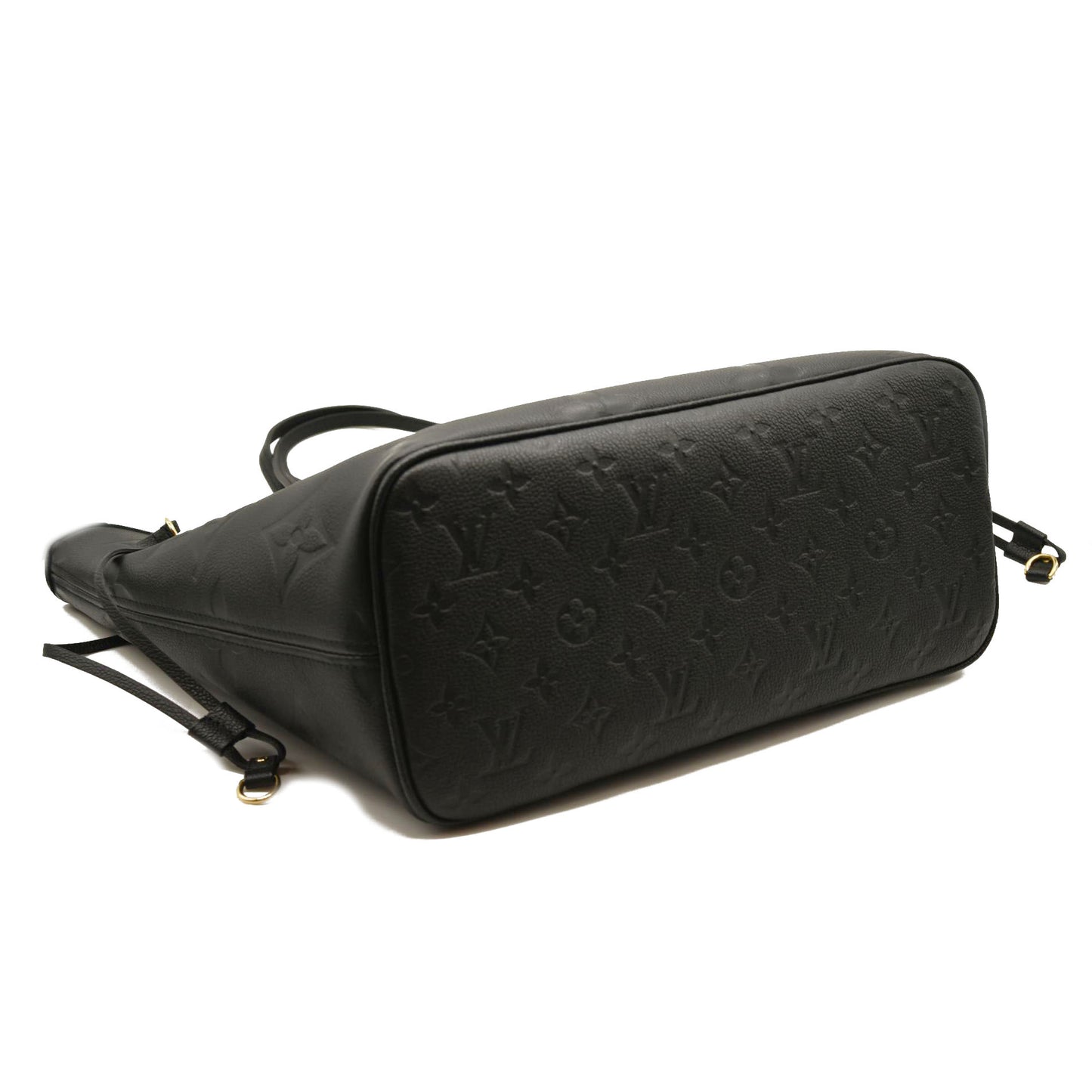 LOUIS VUITTON Empreinte Monogram Giant Neverfull MM Black