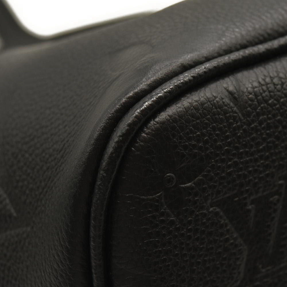LOUIS VUITTON Empreinte Monogram Giant Neverfull MM Black
