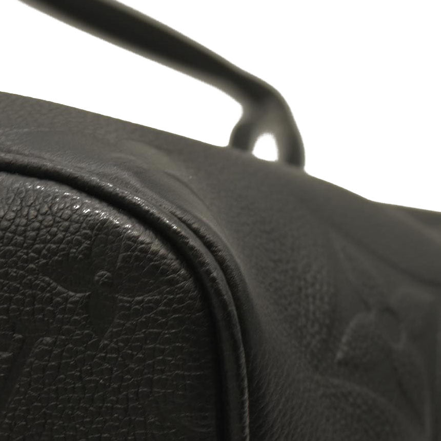 LOUIS VUITTON Empreinte Monogram Giant Neverfull MM Black