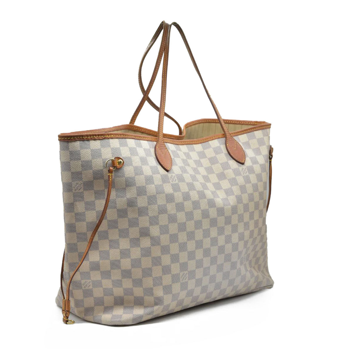 $2240 LOUIS VUITTON Damier Azur Neverfull GM TH5019