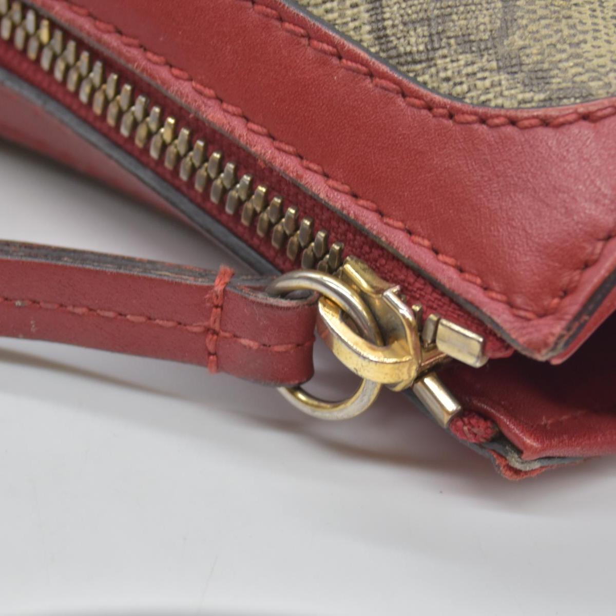 $1980 Gucci GG Supreme Monogram Linea A Hobo Red