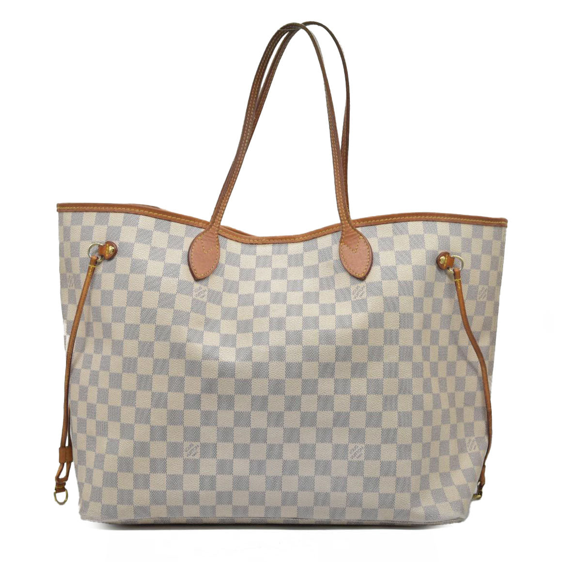 $2240 LOUIS VUITTON Damier Azur Neverfull GM TH5019
