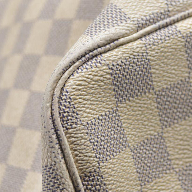 $2240 LOUIS VUITTON Damier Azur Neverfull GM TH5019