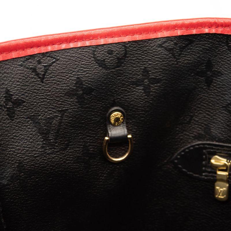 Louis Vuitton x UF Black/Red Tufted Monogram Neverfull MM – Madison Avenue  Couture