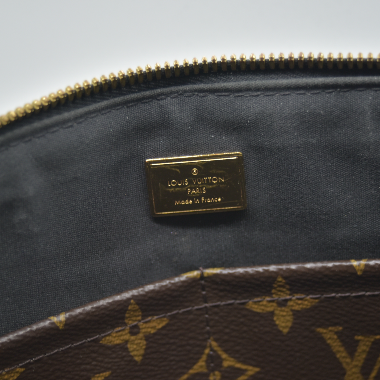 $2270 2018 Louis Vuitton Patent Calfskin Miroir Tote Black SN0188