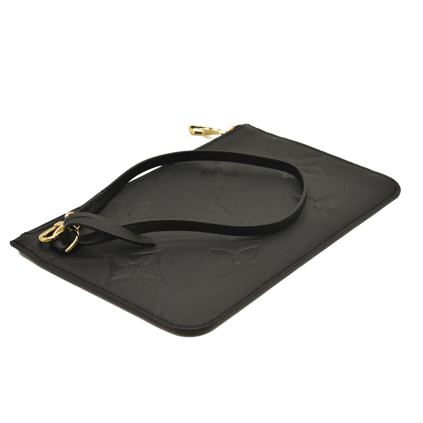 LOUIS VUITTON Empreinte Monogram Giant Neverfull MM Black