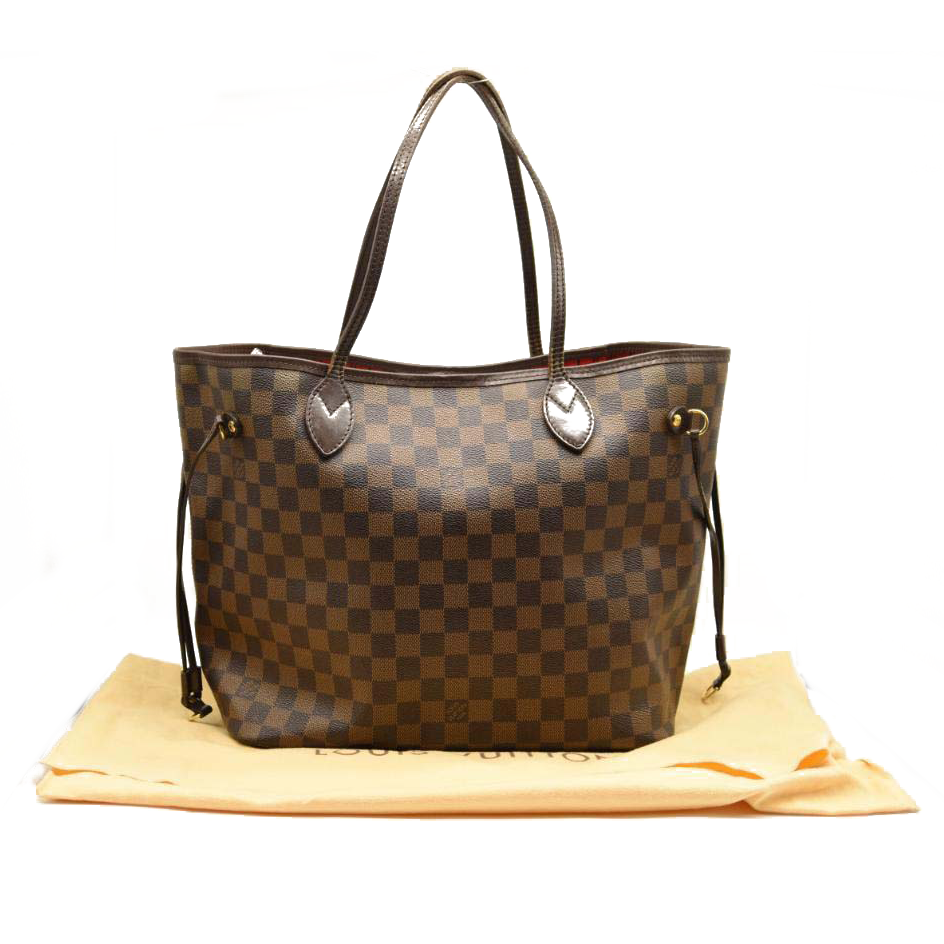 LOUIS VUITTON Damier Ebene Neverfull MM