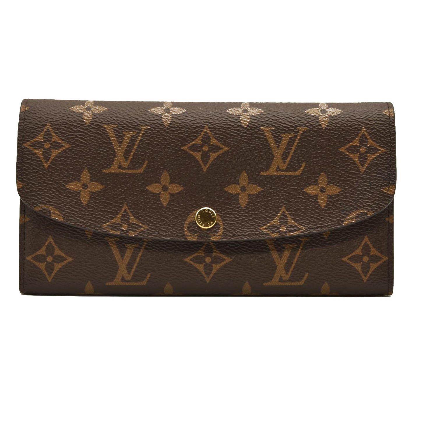 LOUIS VUITTON Monogram Emilie Wallet Rose Ballerine