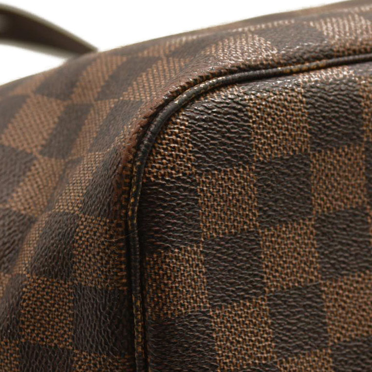 Louis Vuitton  Damier Ebene Neo Neverfull MM Rose Ballerine