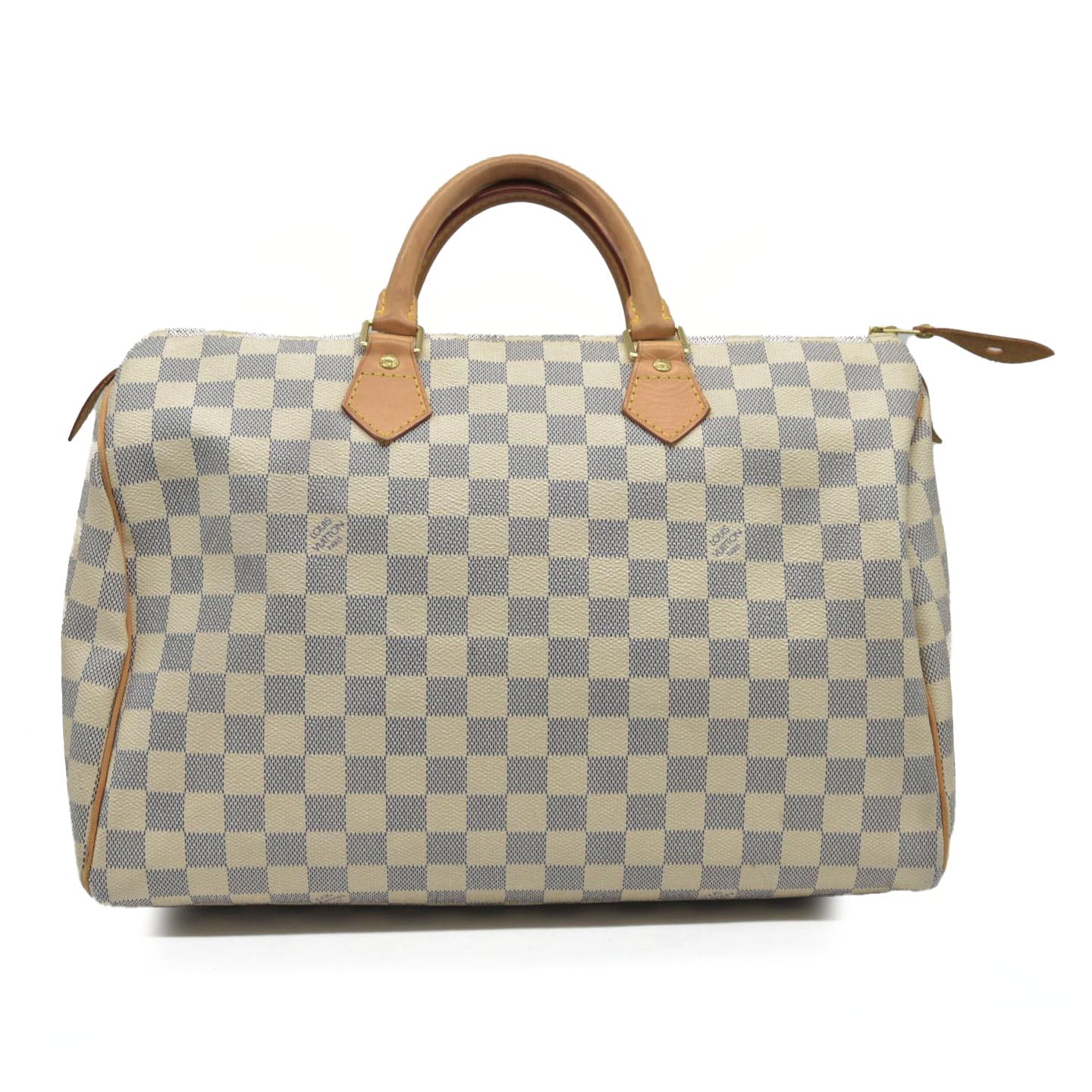 AUCTION $1550 Louis Vuitton Damier Azur Speedy 30 DU3028