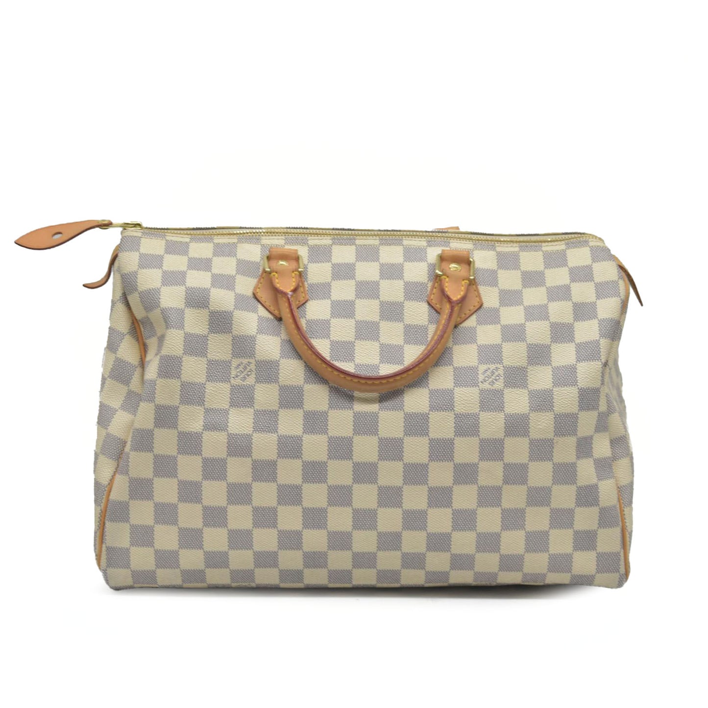 AUCTION $1550 Louis Vuitton Damier Azur Speedy 30 DU3028