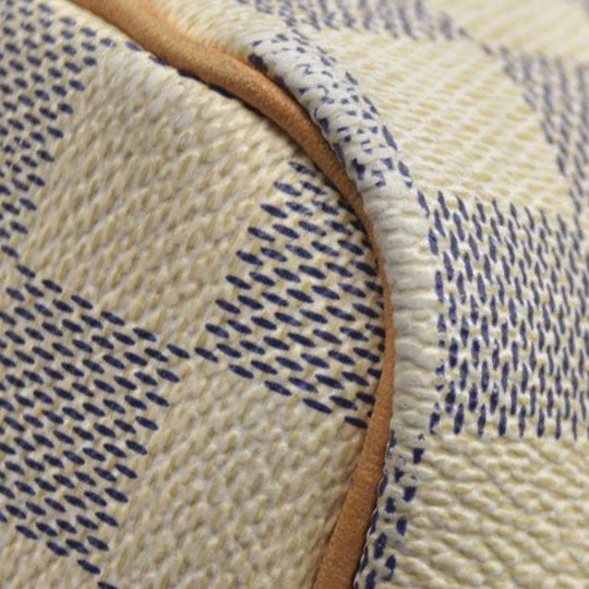 AUCTION $1550 Louis Vuitton Damier Azur Speedy 30 DU3028