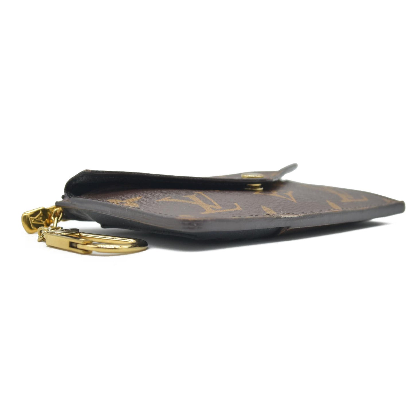 $675 Louis Vuitton Monogram Recto Verso Card Holder Black