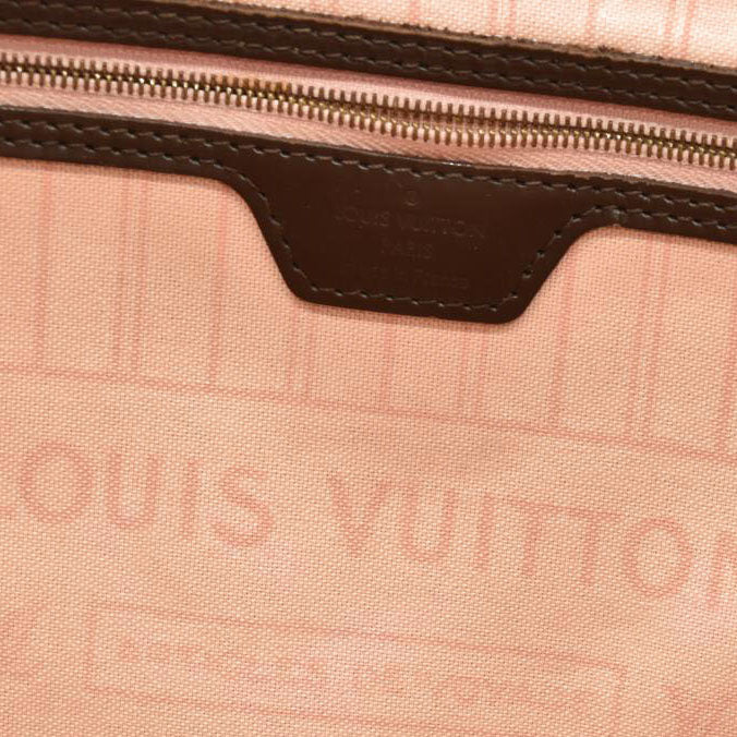Louis Vuitton  Damier Ebene Neo Neverfull MM Rose Ballerine