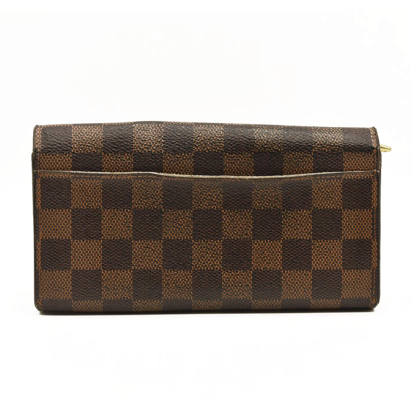 LOUIS VUITTON Damier Ebene Sarah Wallet NM CA4134