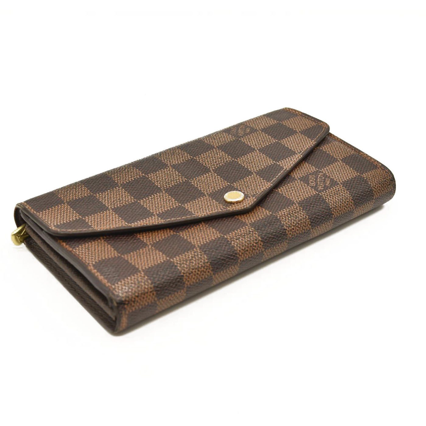 LOUIS VUITTON Damier Ebene Sarah Wallet NM CA4134