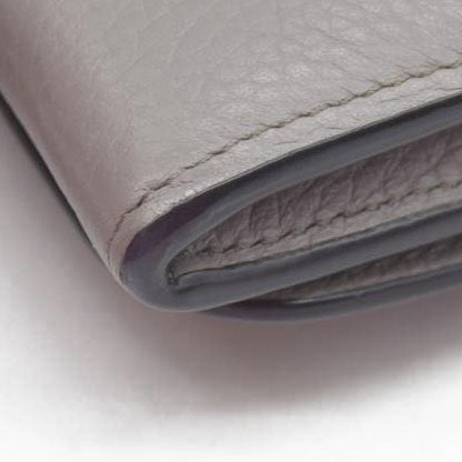 $595 Chloe Alphabet Leather Bifold Long Wallet
